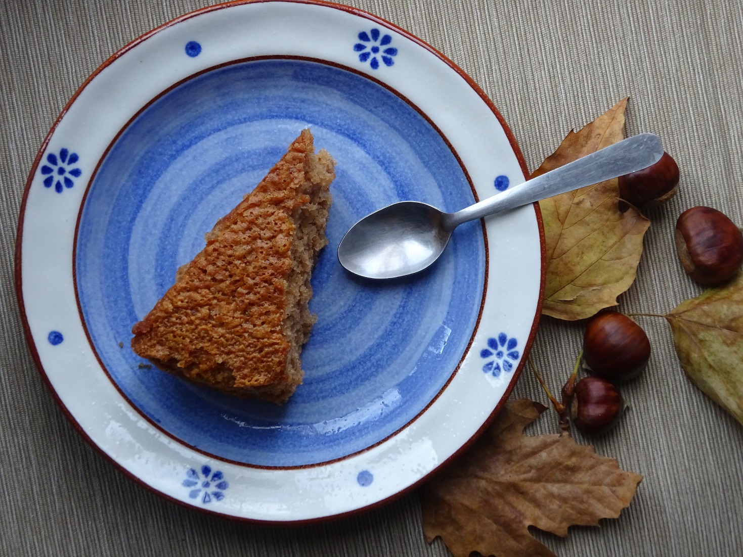 Torta di Castagne senza glutine e lattosio